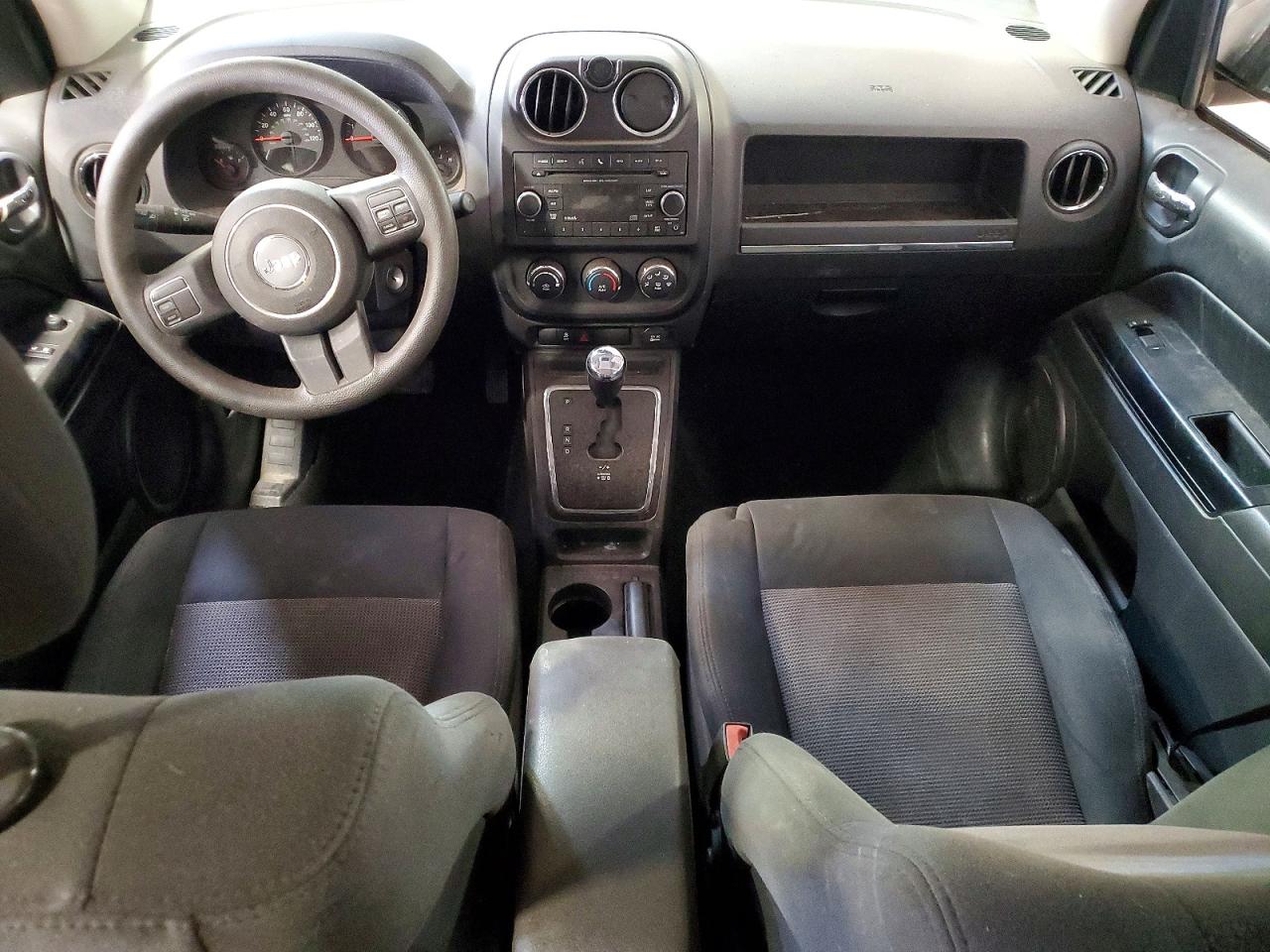 2012 Jeep Compass Sport Black vin: 1C4NJDBB8CD577168