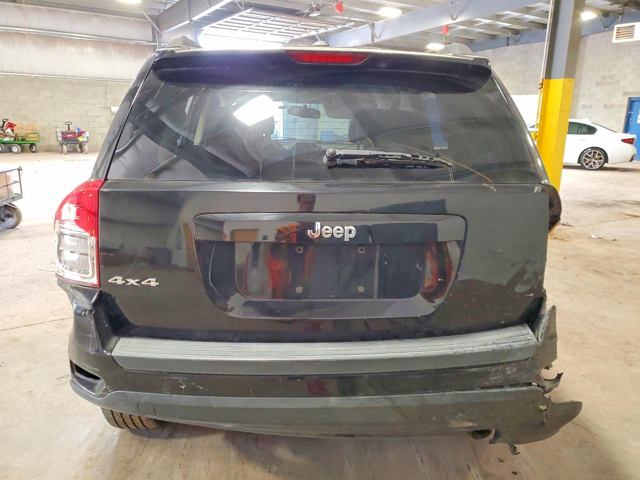 2012 Jeep Compass Sport Black vin: 1C4NJDBB8CD577168