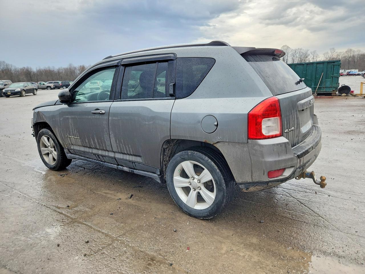 2012 Jeep Compass Sport Серый vin: 1C4NJDBB8CD598909