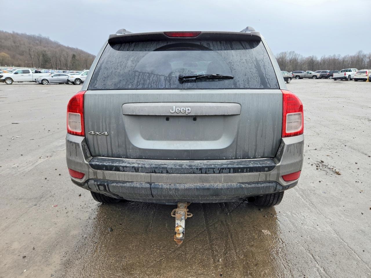 2012 Jeep Compass Sport Серый vin: 1C4NJDBB8CD598909