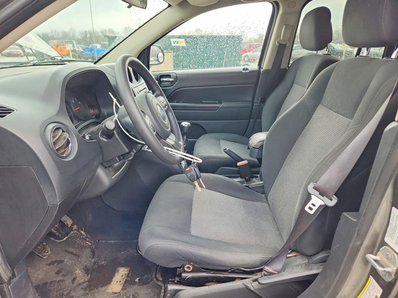 2012 Jeep Compass Sport Серый vin: 1C4NJDBB8CD598909