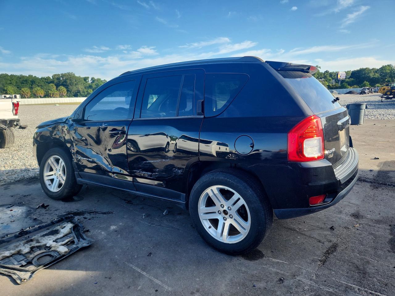 2013 Jeep Compass Sport Black vin: 1C4NJDBB8DD249136