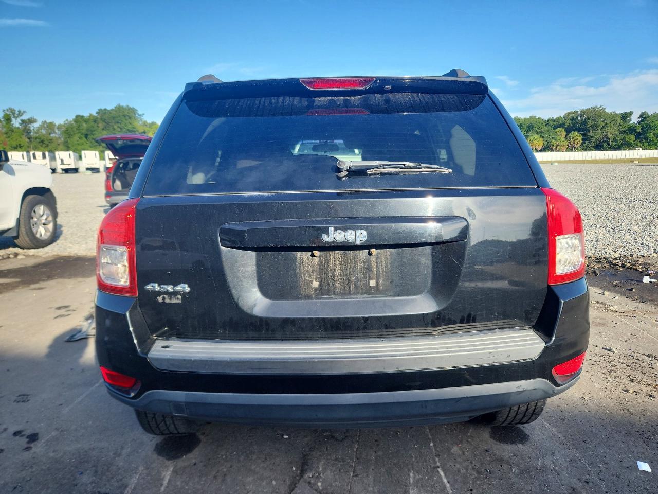 2013 Jeep Compass Sport Black vin: 1C4NJDBB8DD249136