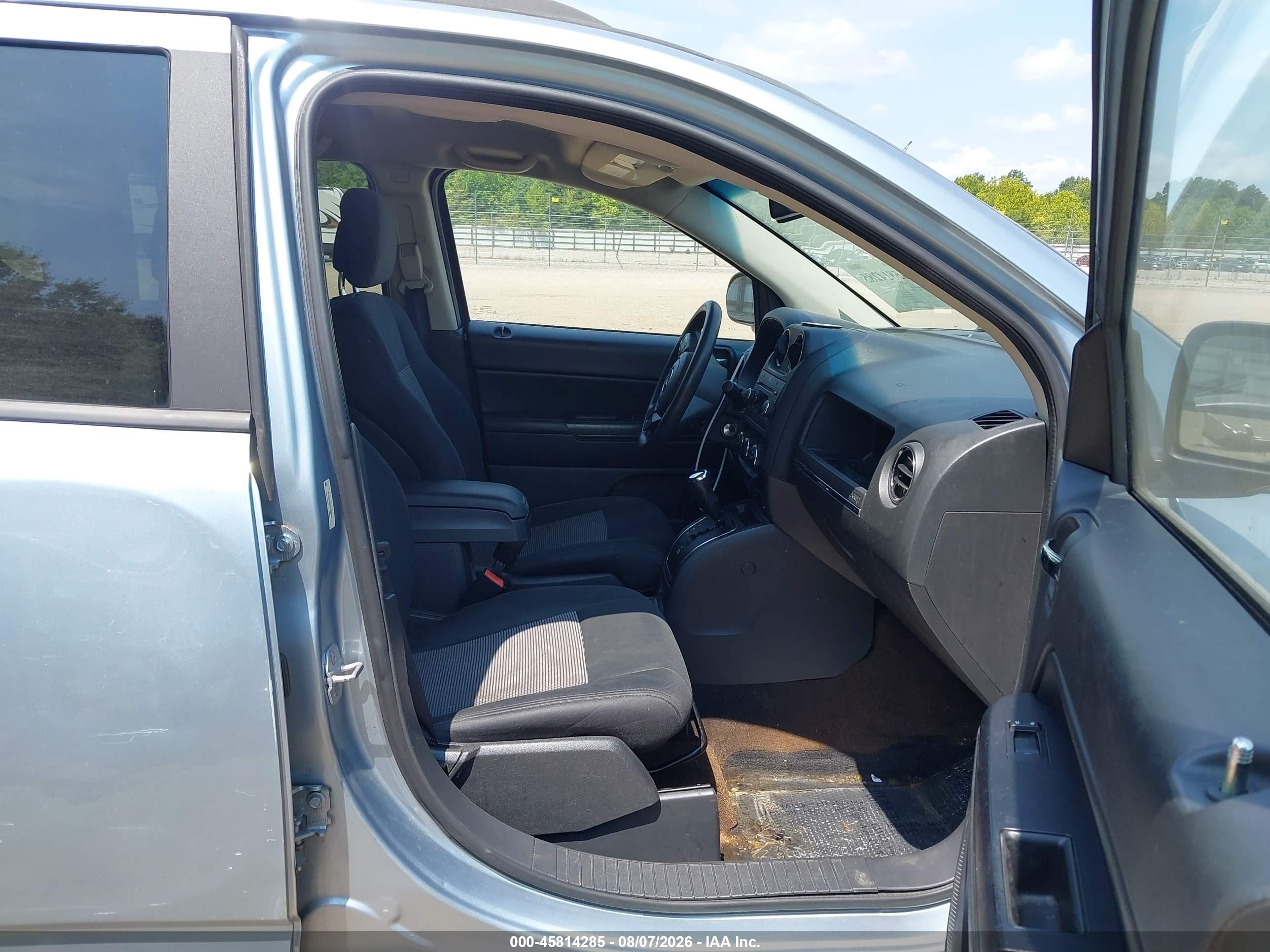 2013 Jeep Compass Sport Blue vin: 1C4NJDBB8DD249492