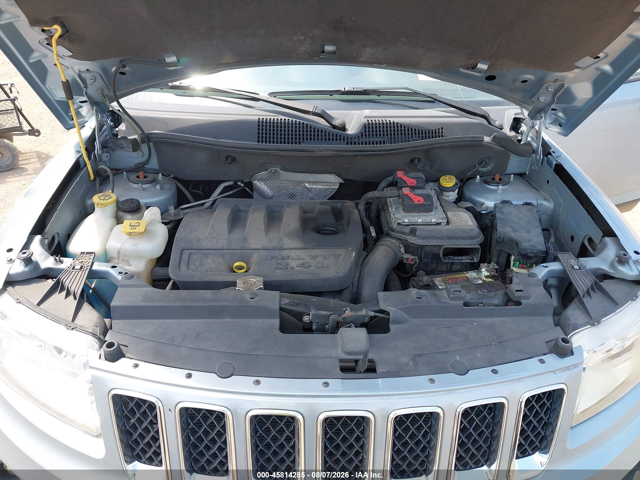 2013 Jeep Compass Sport Blue vin: 1C4NJDBB8DD249492