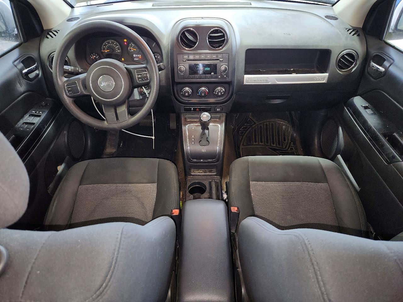 2014 Jeep Compass Sport Gray vin: 1C4NJDBB8ED506135
