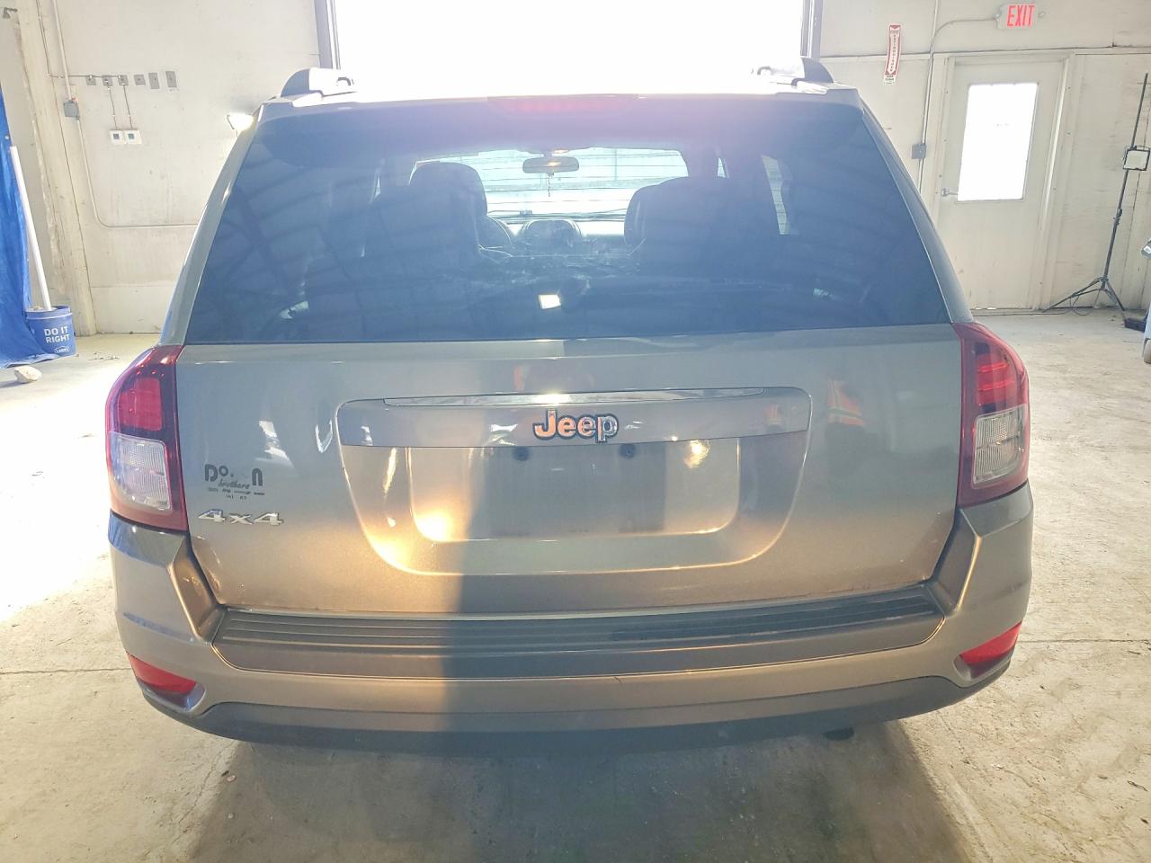 2014 Jeep Compass Sport Gray vin: 1C4NJDBB8ED538728