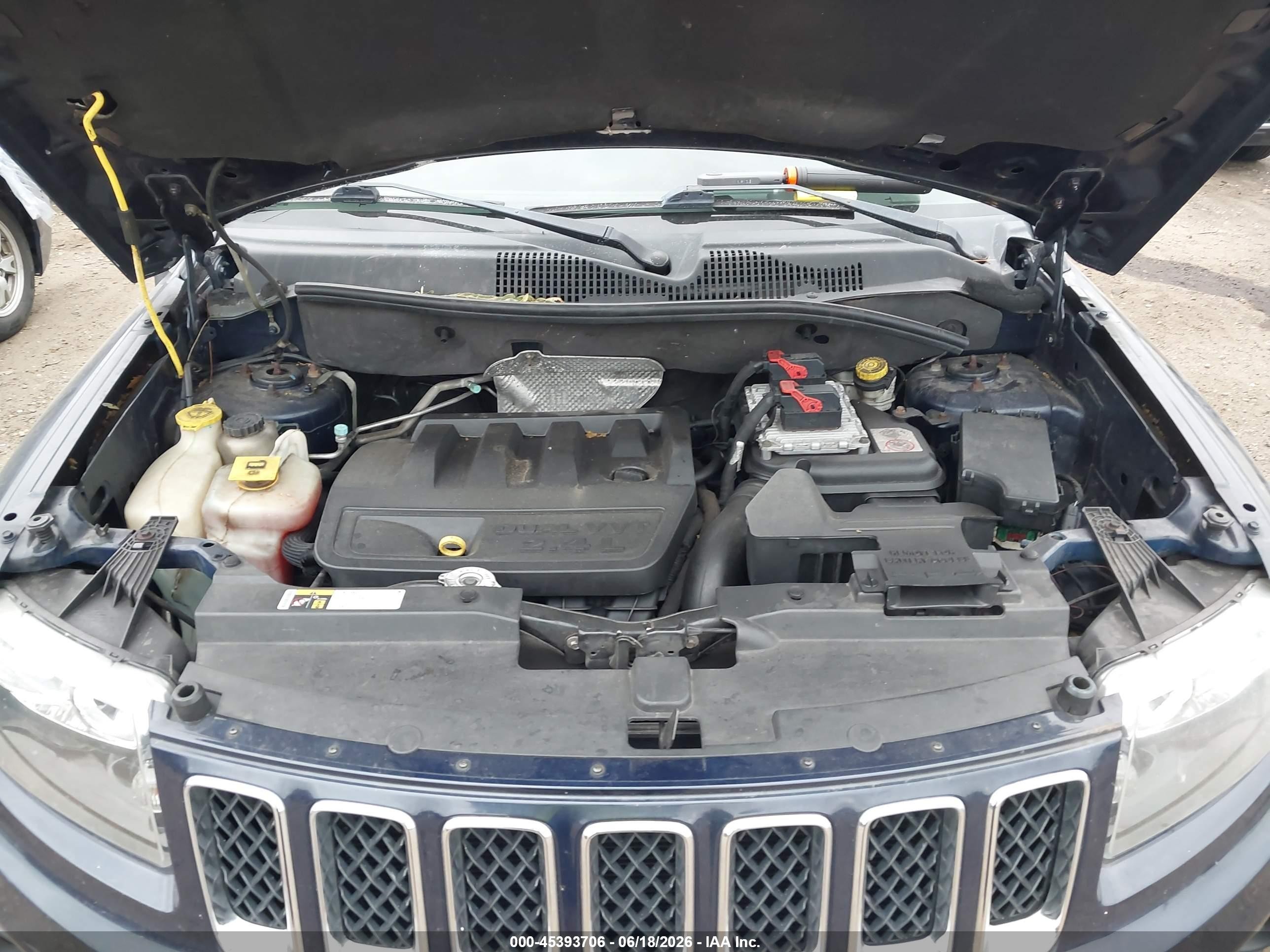 2015 Jeep Compass Sport Dark Blue vin: 1C4NJDBB8FD240164