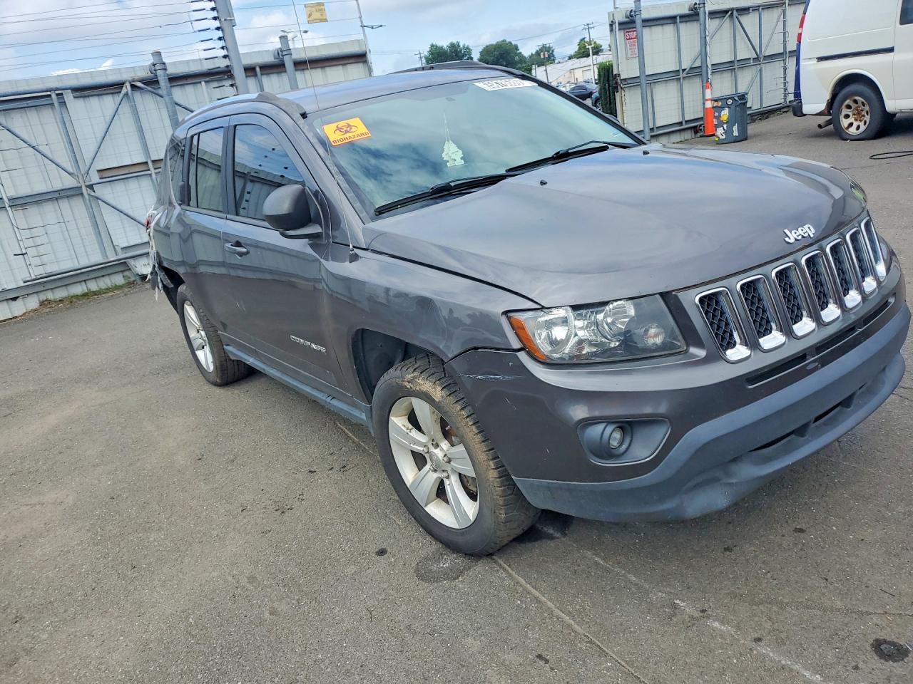 2015 Jeep Compass Sport Gray vin: 1C4NJDBB8FD257191