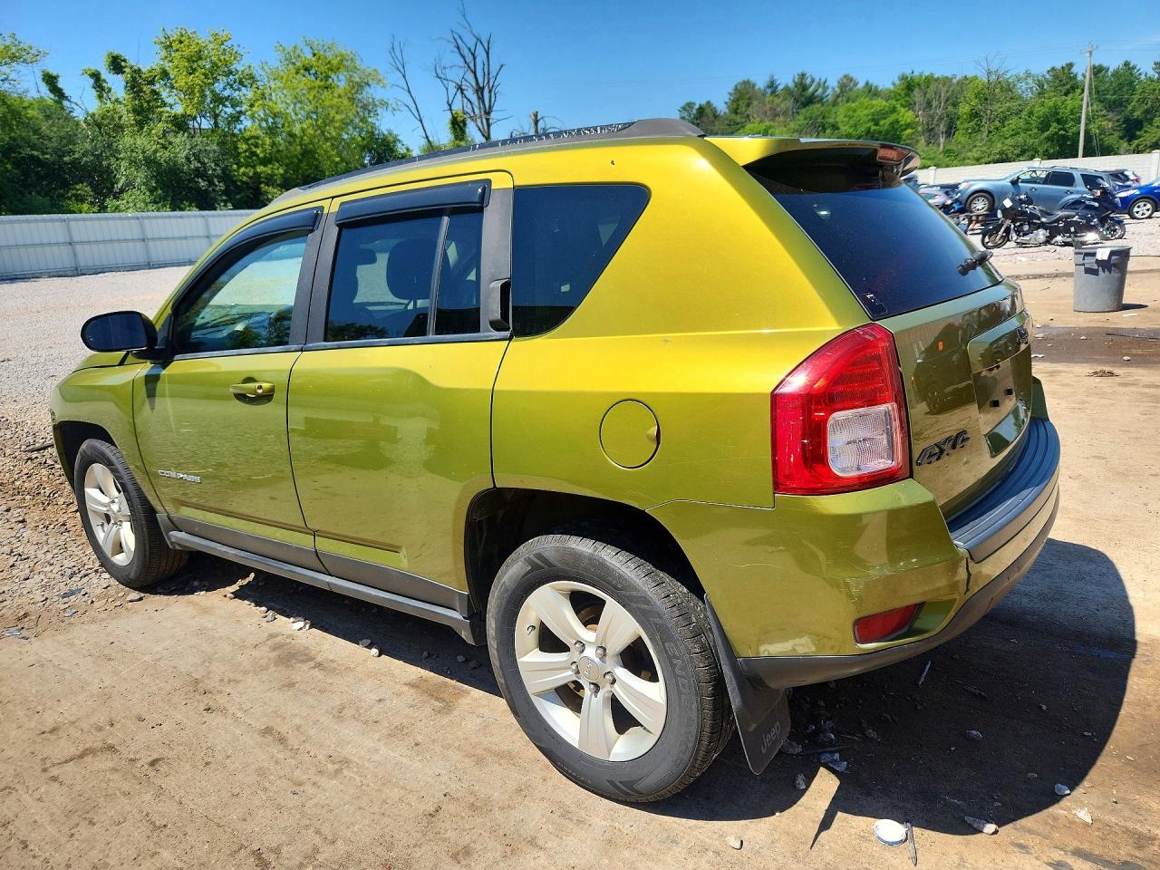 2012 Jeep Compass Sport Green vin: 1C4NJDBB9CD621016