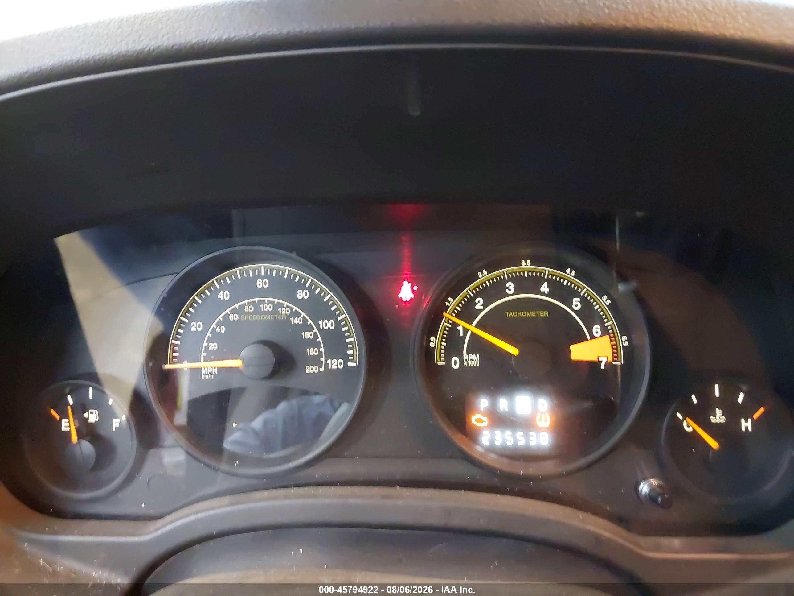 2014 Jeep Compass Sport Красный vin: 1C4NJDBB9ED592927