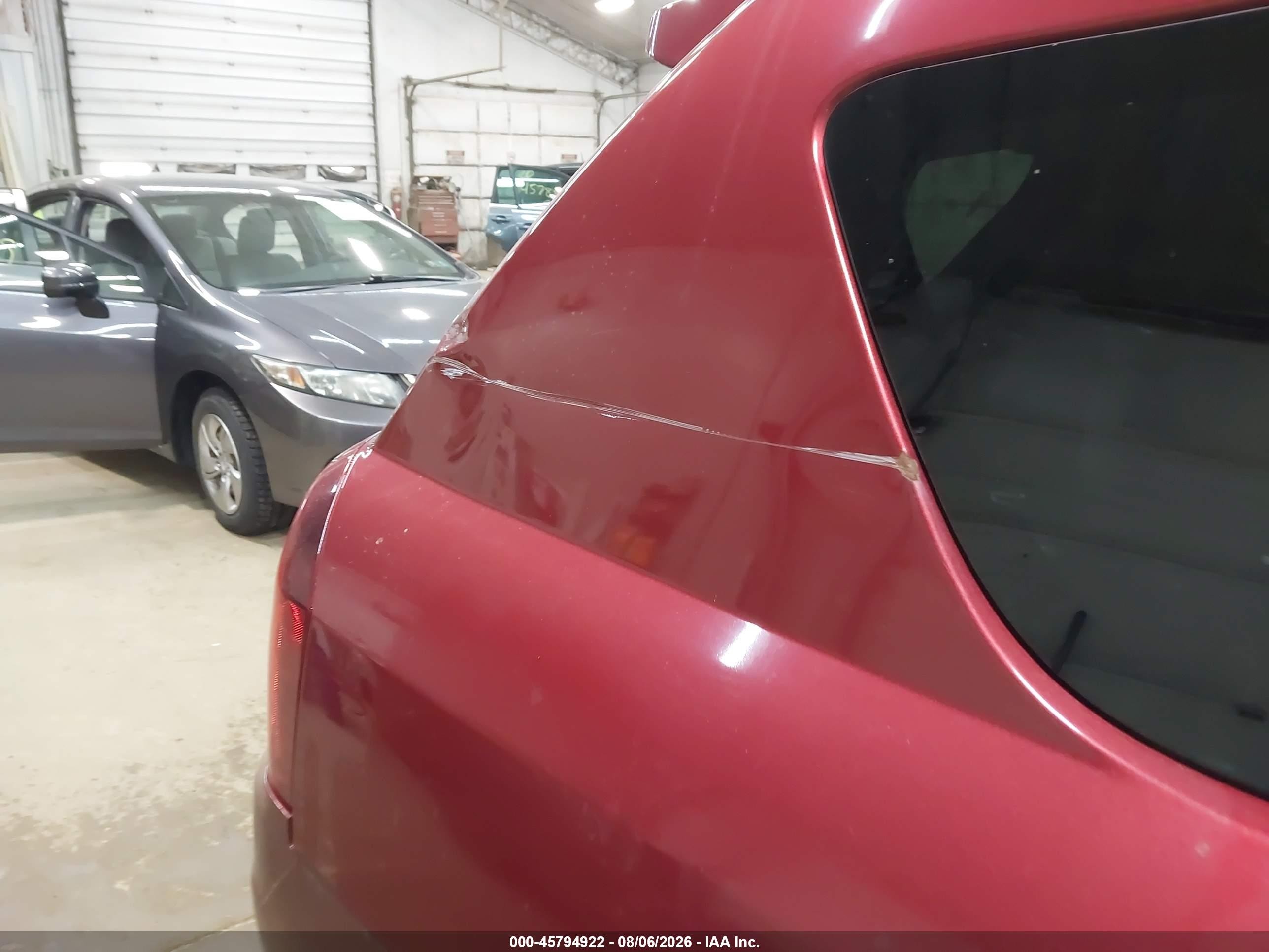 2014 Jeep Compass Sport Красный vin: 1C4NJDBB9ED592927