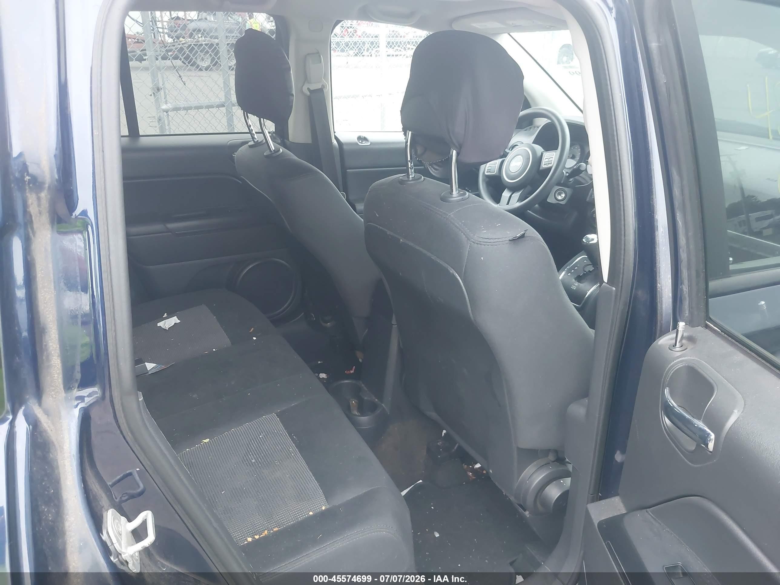 2014 Jeep Compass Sport Blue vin: 1C4NJDBB9ED602047