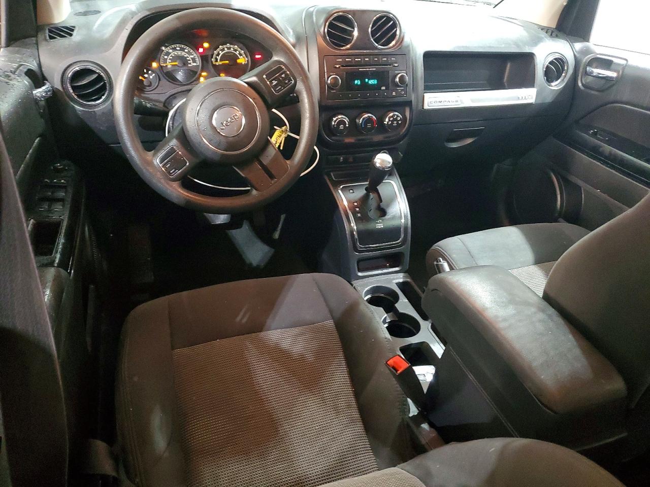 2014 Jeep Compass Sport Черный vin: 1C4NJDBB9ED828430