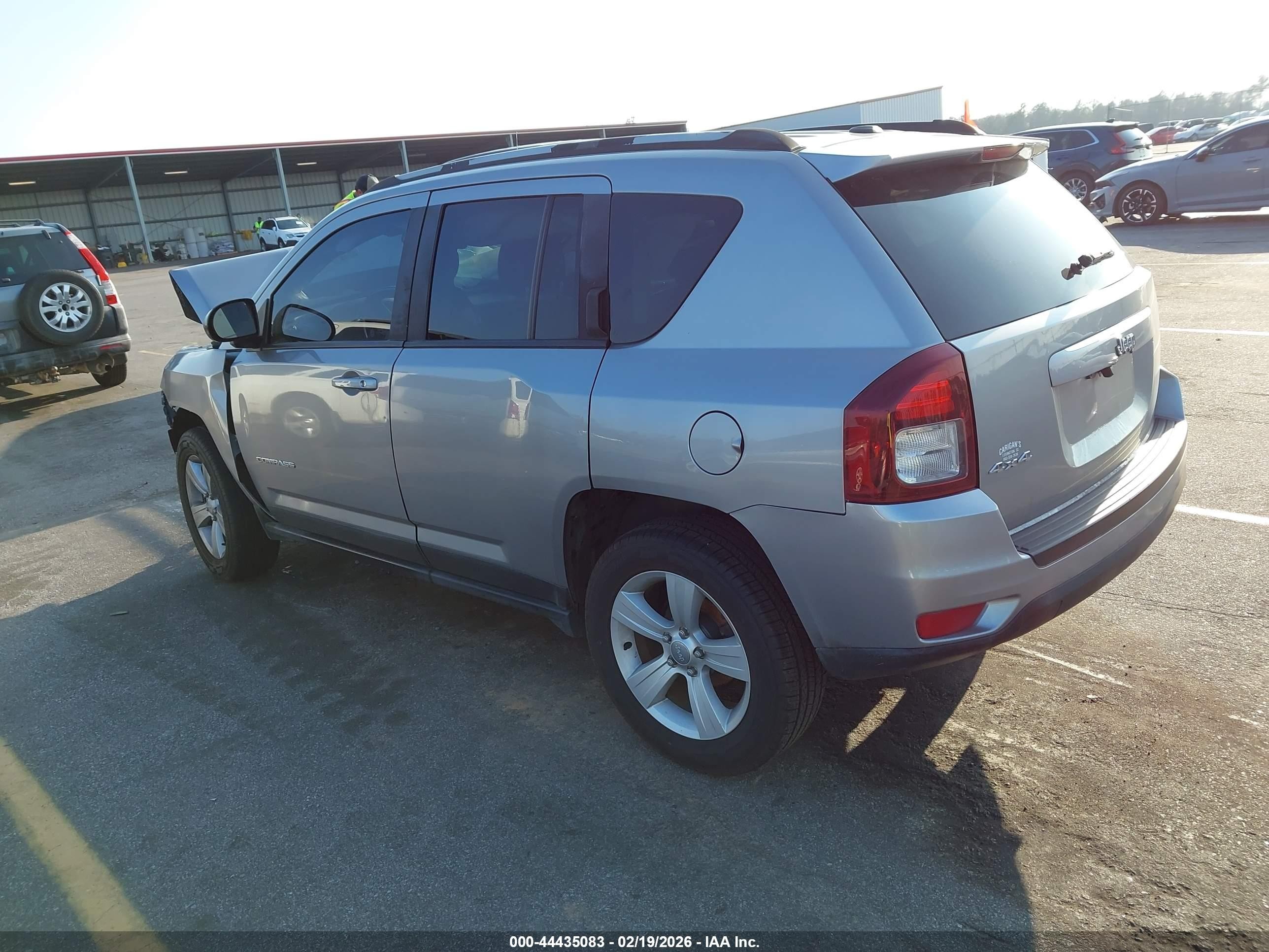 2016 Jeep Compass Sport Gray vin: 1C4NJDBB9GD713863