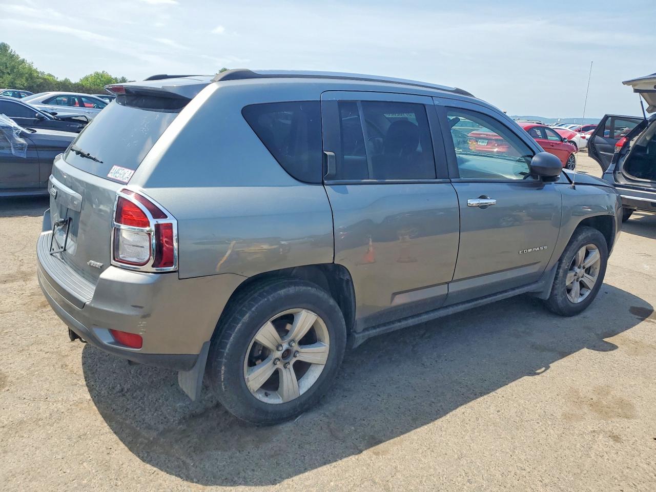 2014 Jeep Compass Sport Серый vin: 1C4NJDBBXED567664