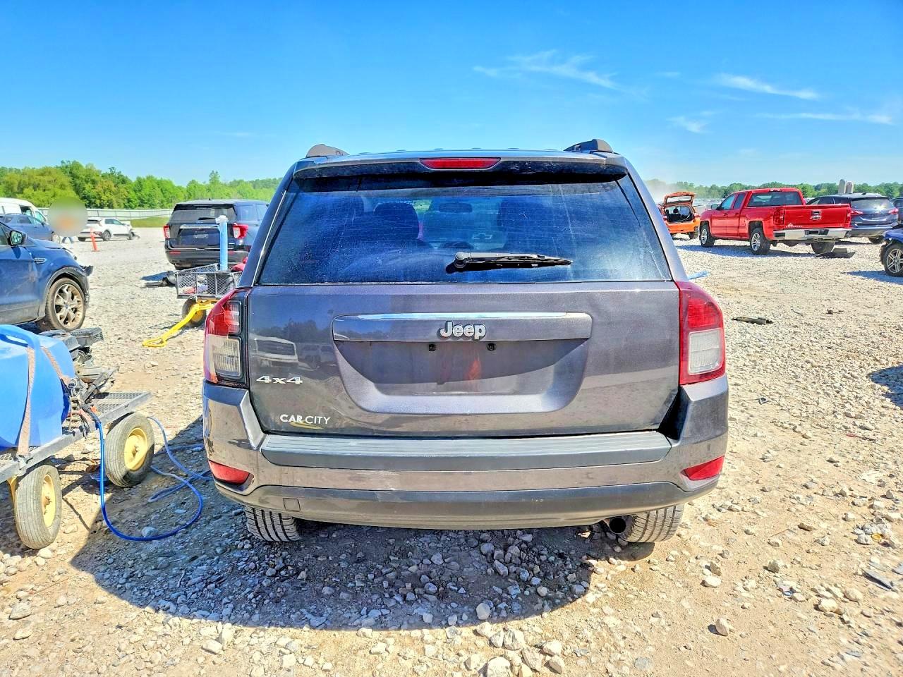 2014 Jeep Compass Sport Gray vin: 1C4NJDBBXED728160