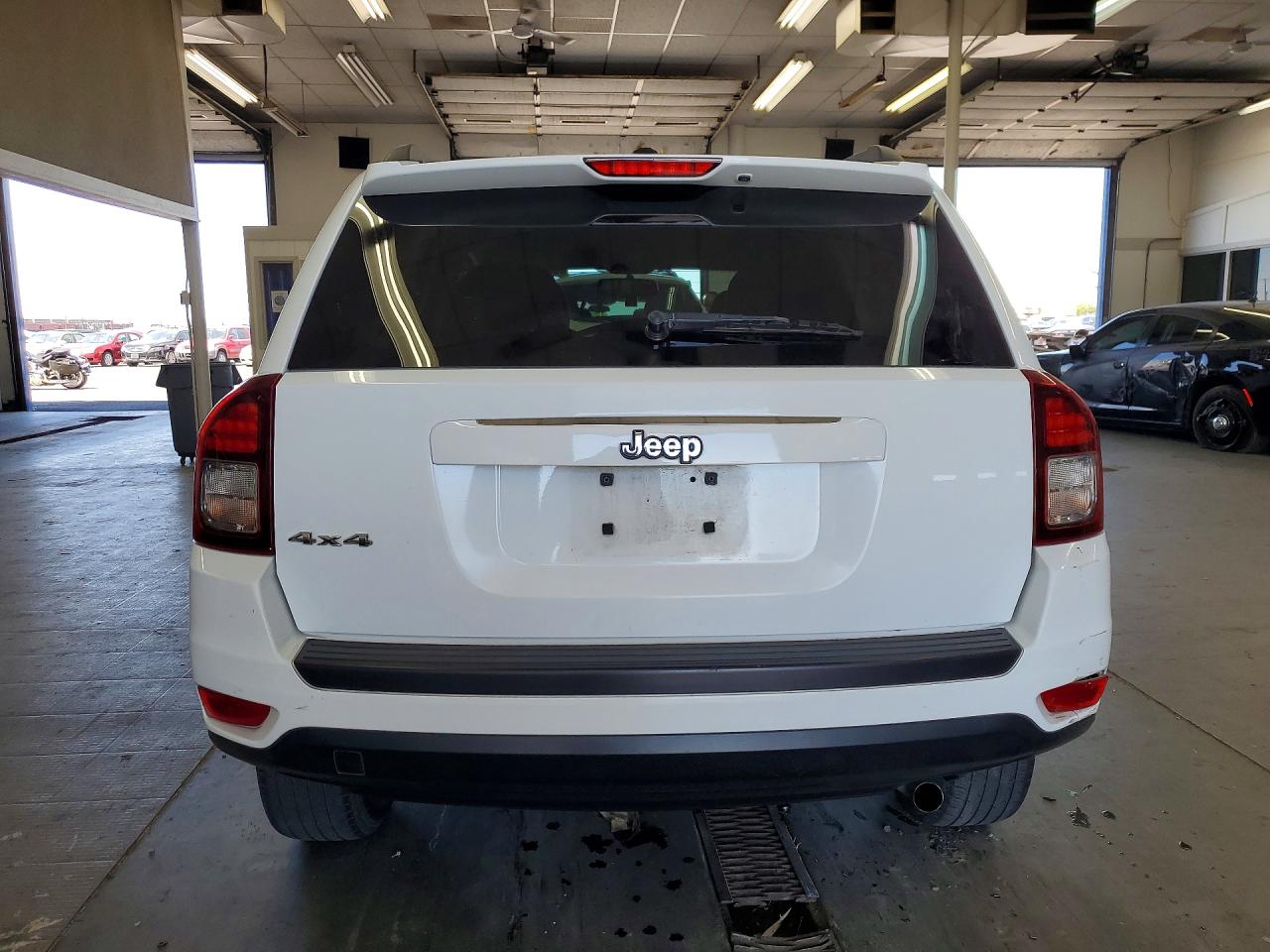 2014 Jeep Compass Sport Белый vin: 1C4NJDBBXED753625