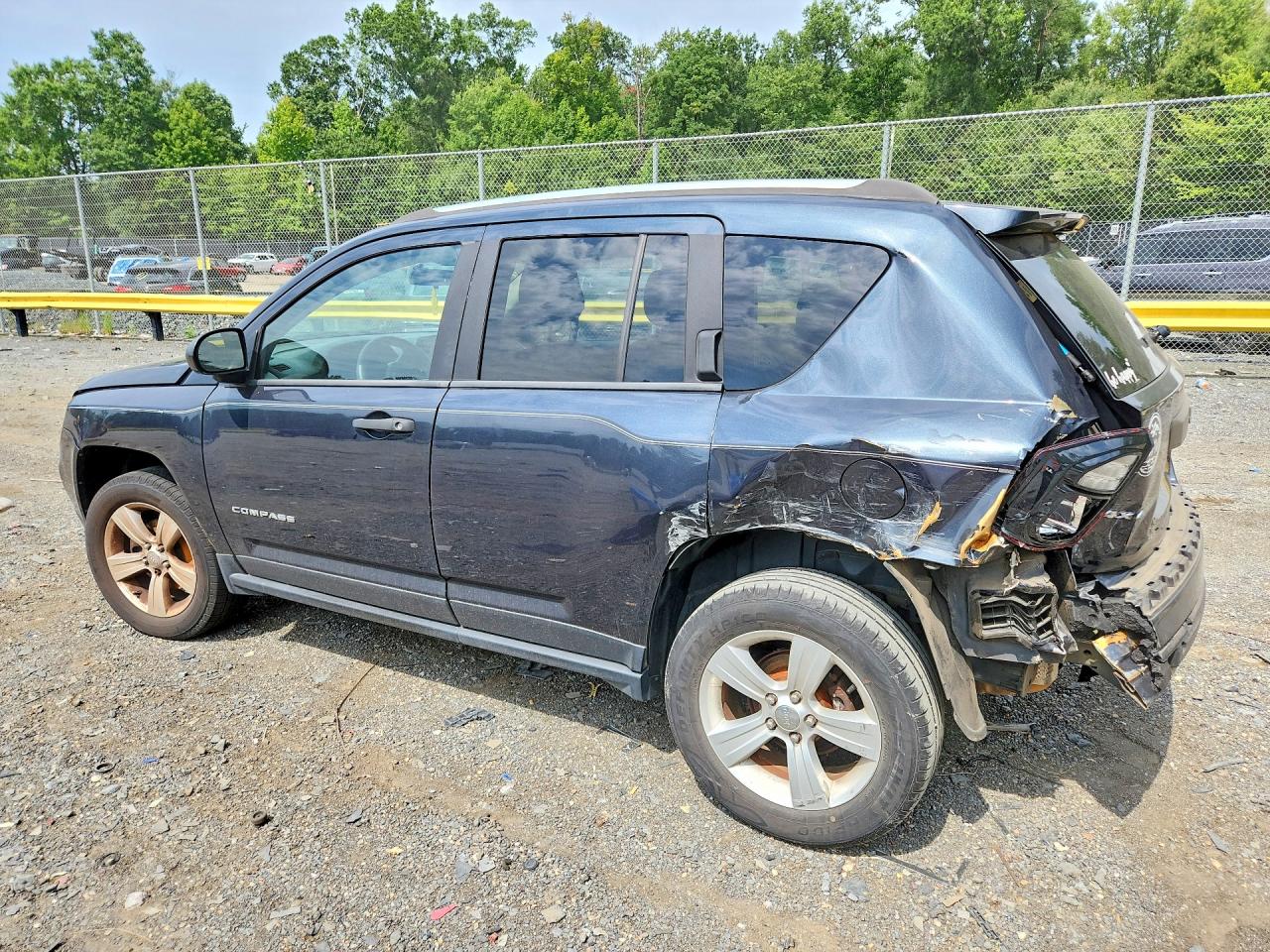 2015 Jeep Compass Sport Charcoal vin: 1C4NJDBBXFD105784