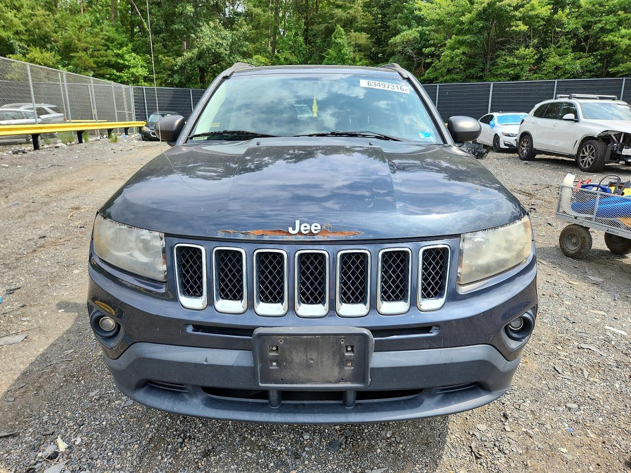 2015 Jeep Compass Sport Charcoal vin: 1C4NJDBBXFD105784