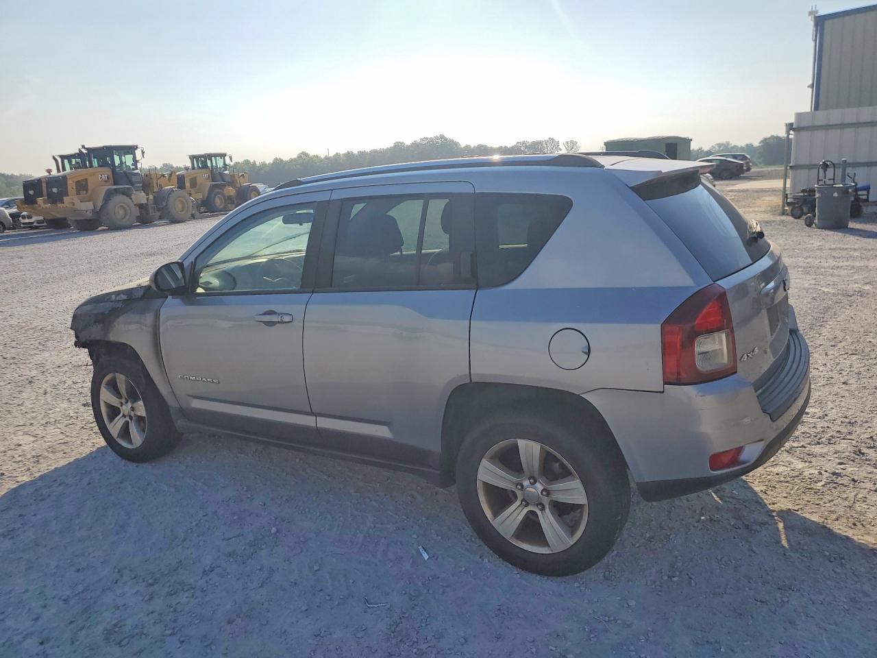 2015 Jeep Compass Sport Gray vin: 1C4NJDBBXFD135416
