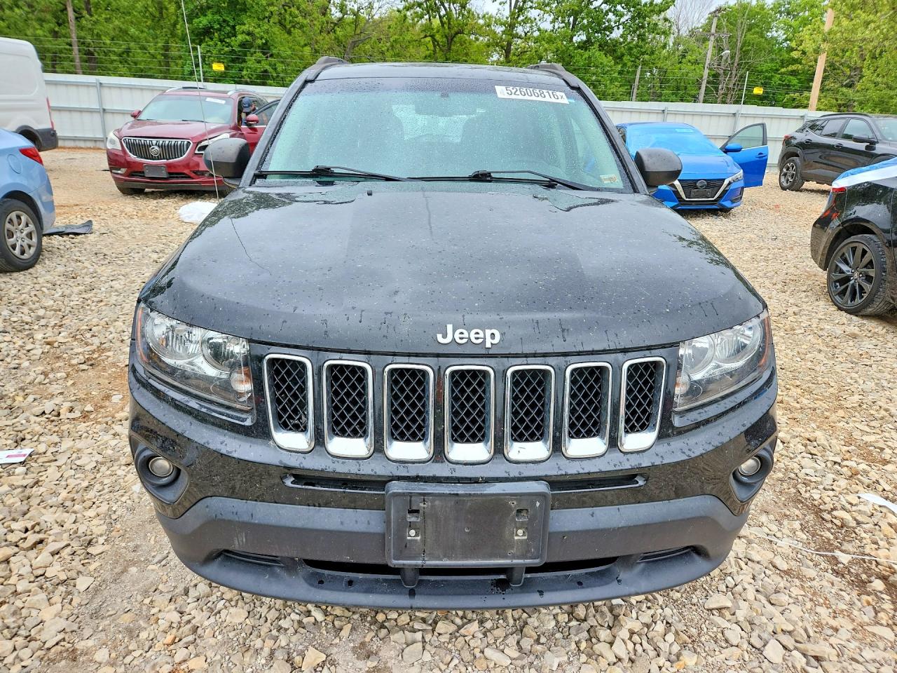 2017 Jeep Compass Sport Black vin: 1C4NJDBBXHD104203