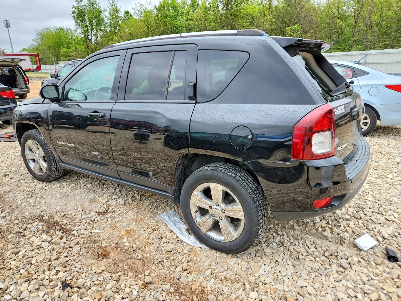 2017 Jeep Compass Sport Black vin: 1C4NJDBBXHD104203