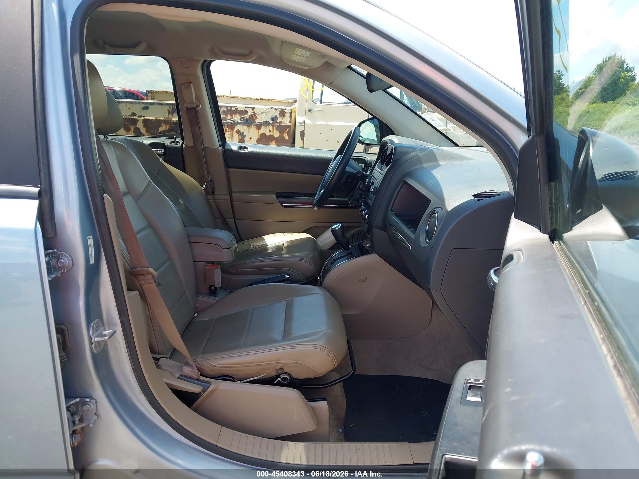 2013 Jeep Compass Limited Blue vin: 1C4NJDCB0DD253163