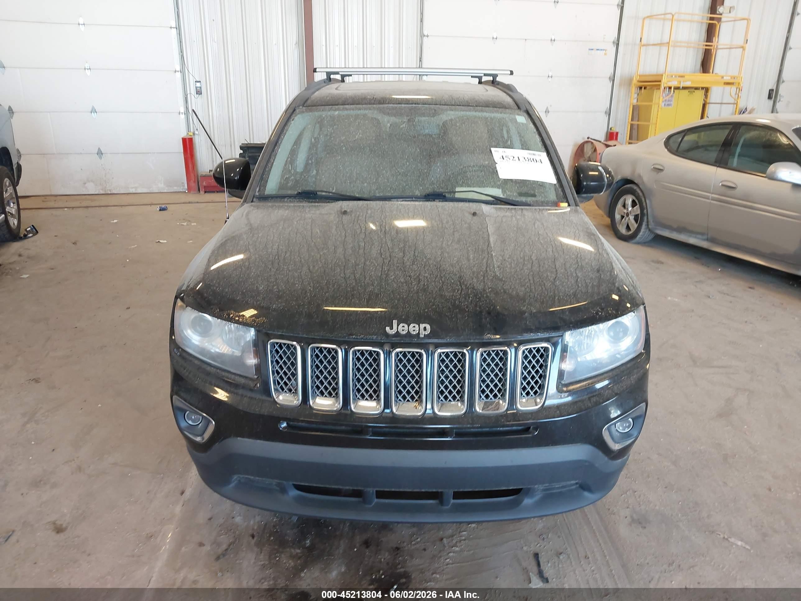 2014 Jeep Compass Limited Black vin: 1C4NJDCB0ED508895
