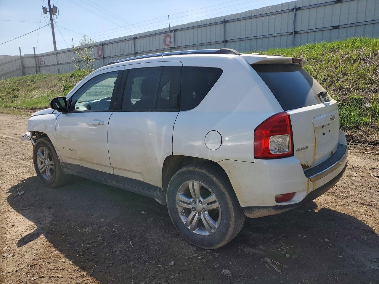 2013 Jeep Compass Limited Белый vin: 1C4NJDCB2DD245615