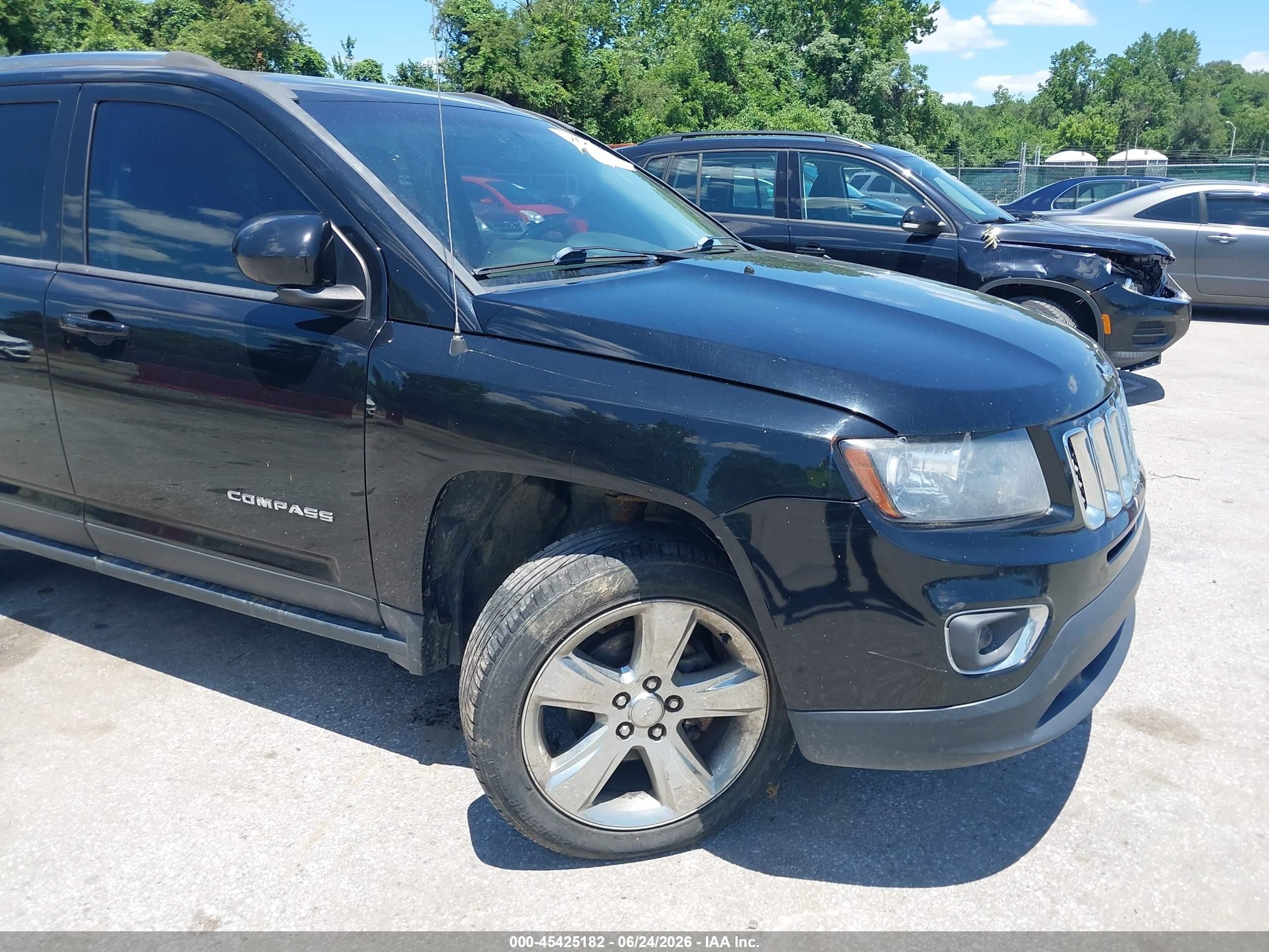 2014 Jeep Compass Limited Black vin: 1C4NJDCB2ED616080