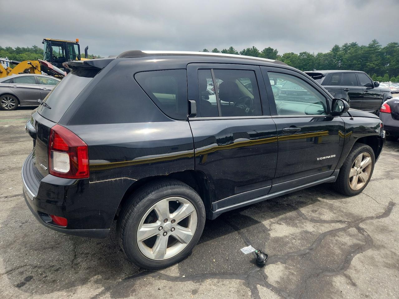 2014 Jeep Compass Limited Black vin: 1C4NJDCB2ED652819