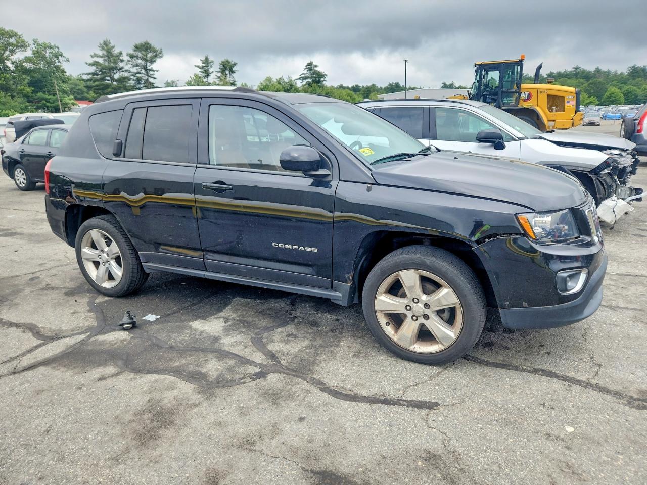 2014 Jeep Compass Limited Black vin: 1C4NJDCB2ED652819