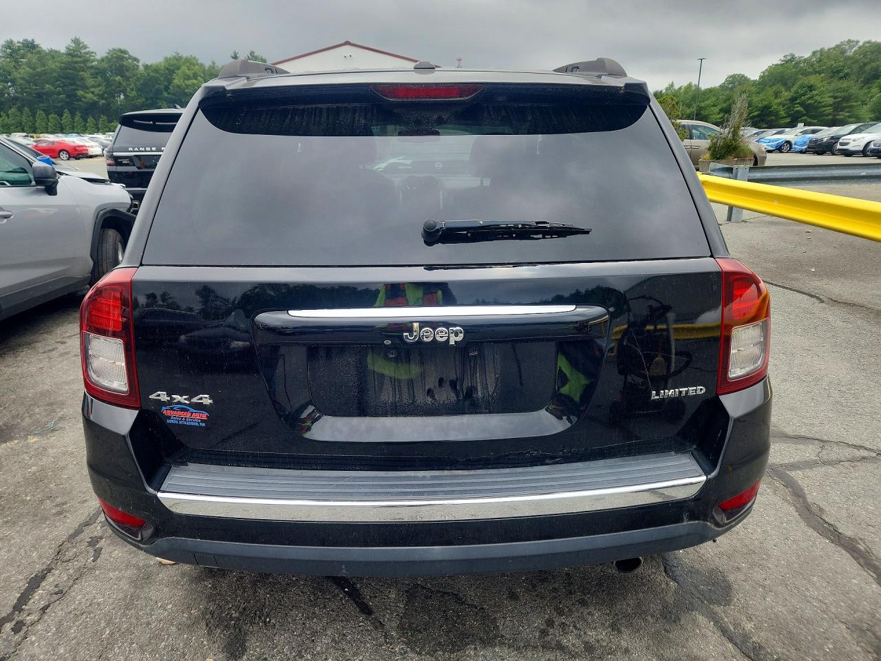 2014 Jeep Compass Limited Black vin: 1C4NJDCB2ED652819