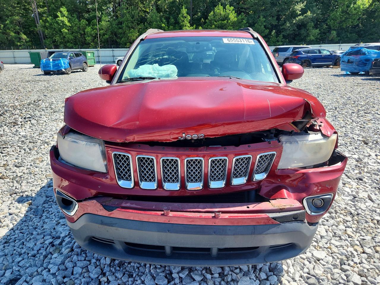 2015 Jeep Compass Limited Maroon vin: 1C4NJDCB2FD202265