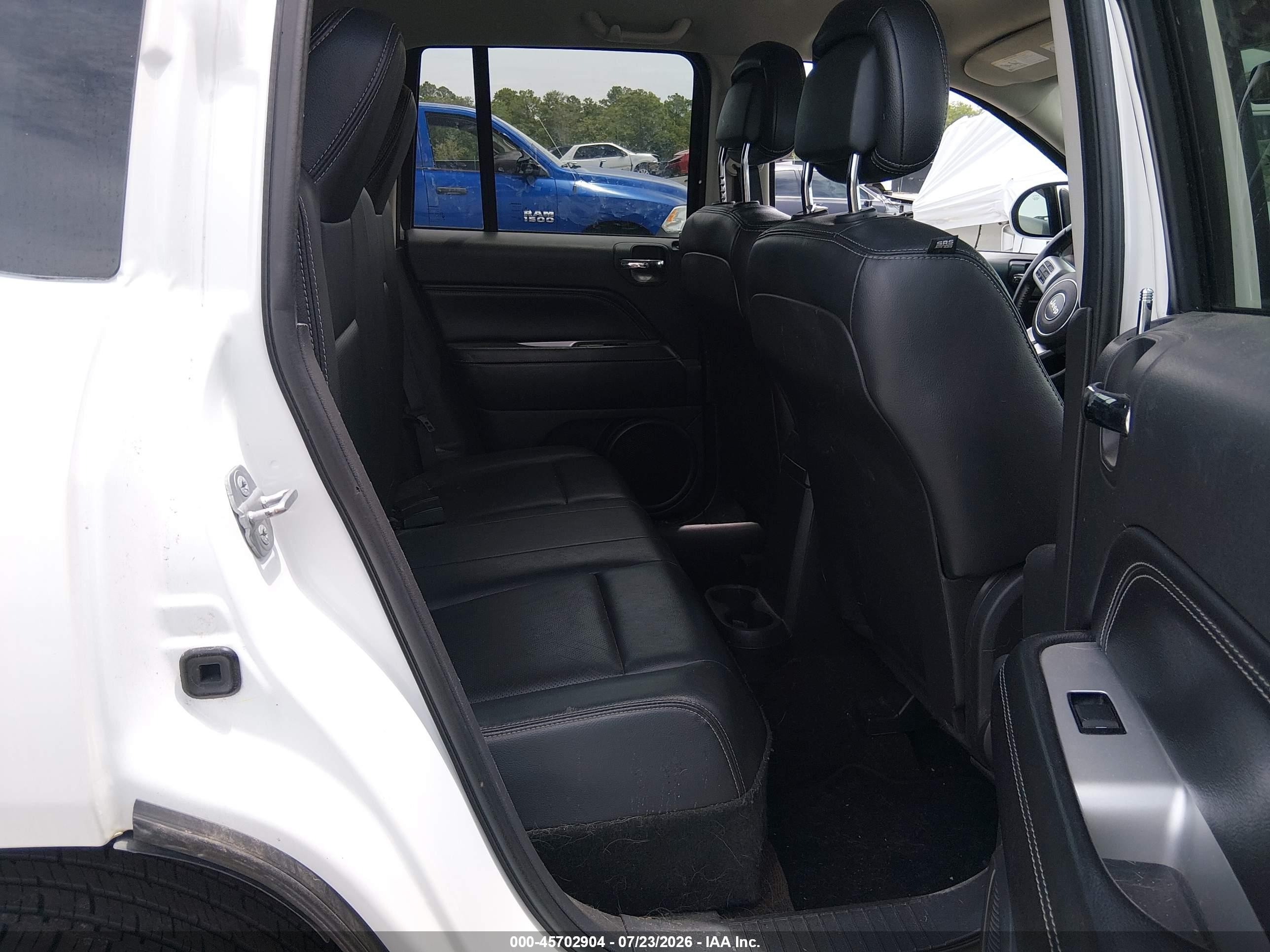 2014 Jeep Compass Limited Белый vin: 1C4NJDCB3ED684128