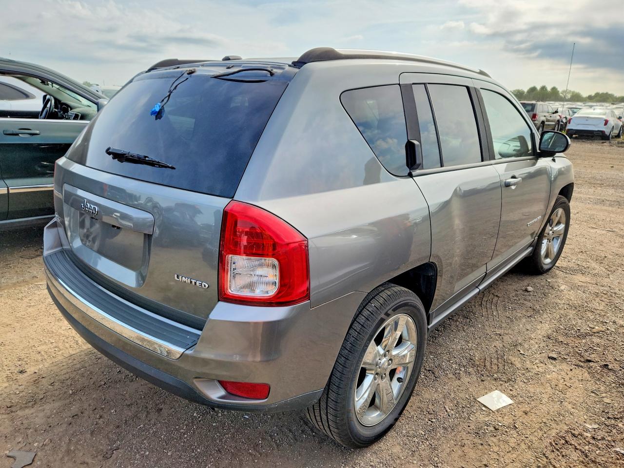 2013 Jeep Compass Limited Gray vin: 1C4NJDCB4DD271889