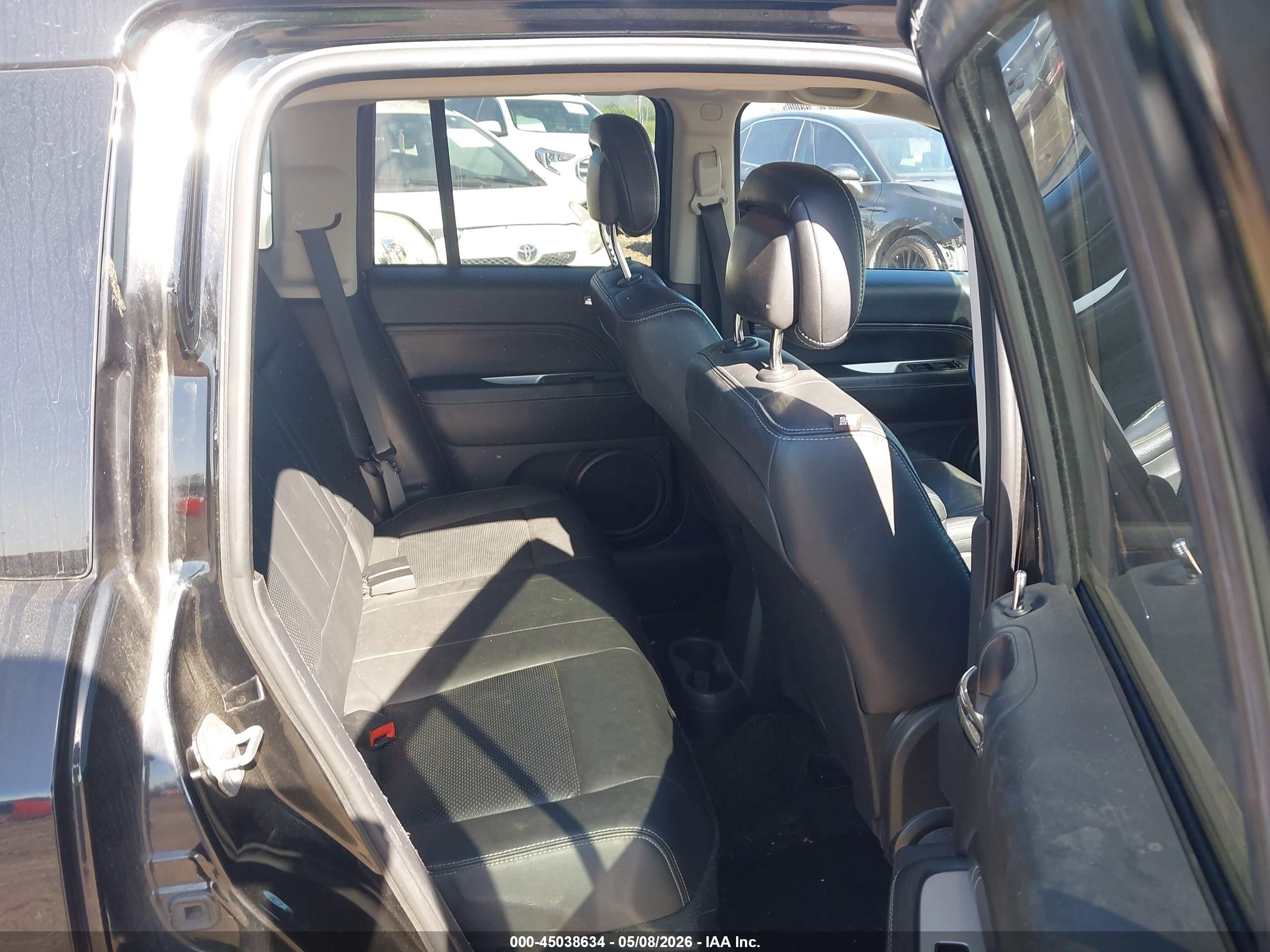 2014 Jeep Compass Limited Black vin: 1C4NJDCB5ED918205