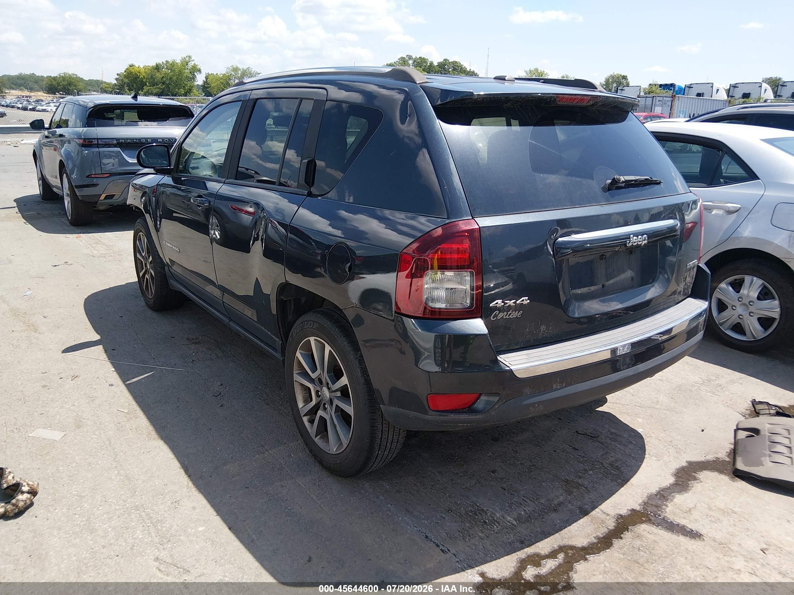 2015 Jeep Compass Limited Dark Blue vin: 1C4NJDCB6FD177094