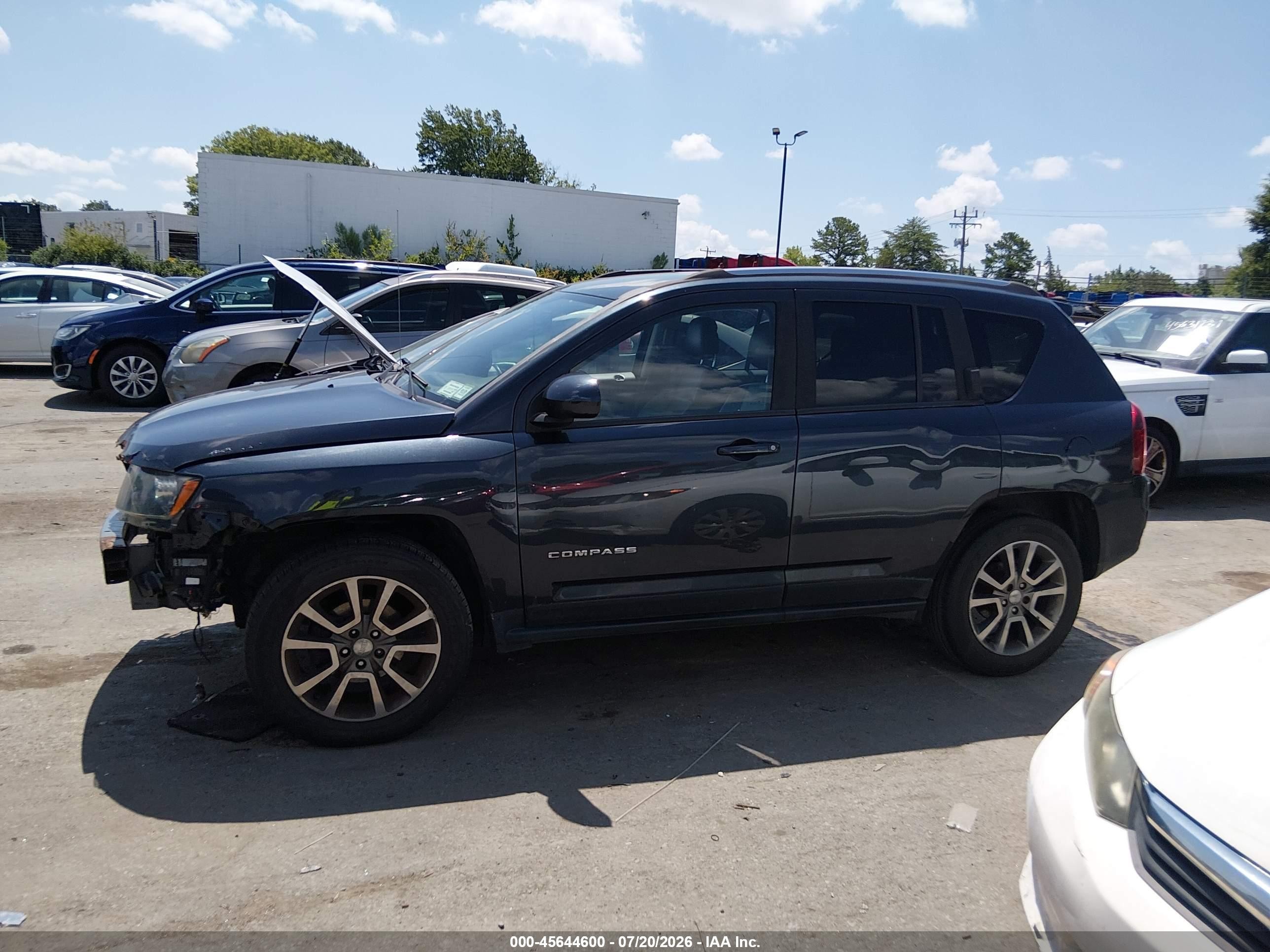 2015 Jeep Compass Limited Dark Blue vin: 1C4NJDCB6FD177094