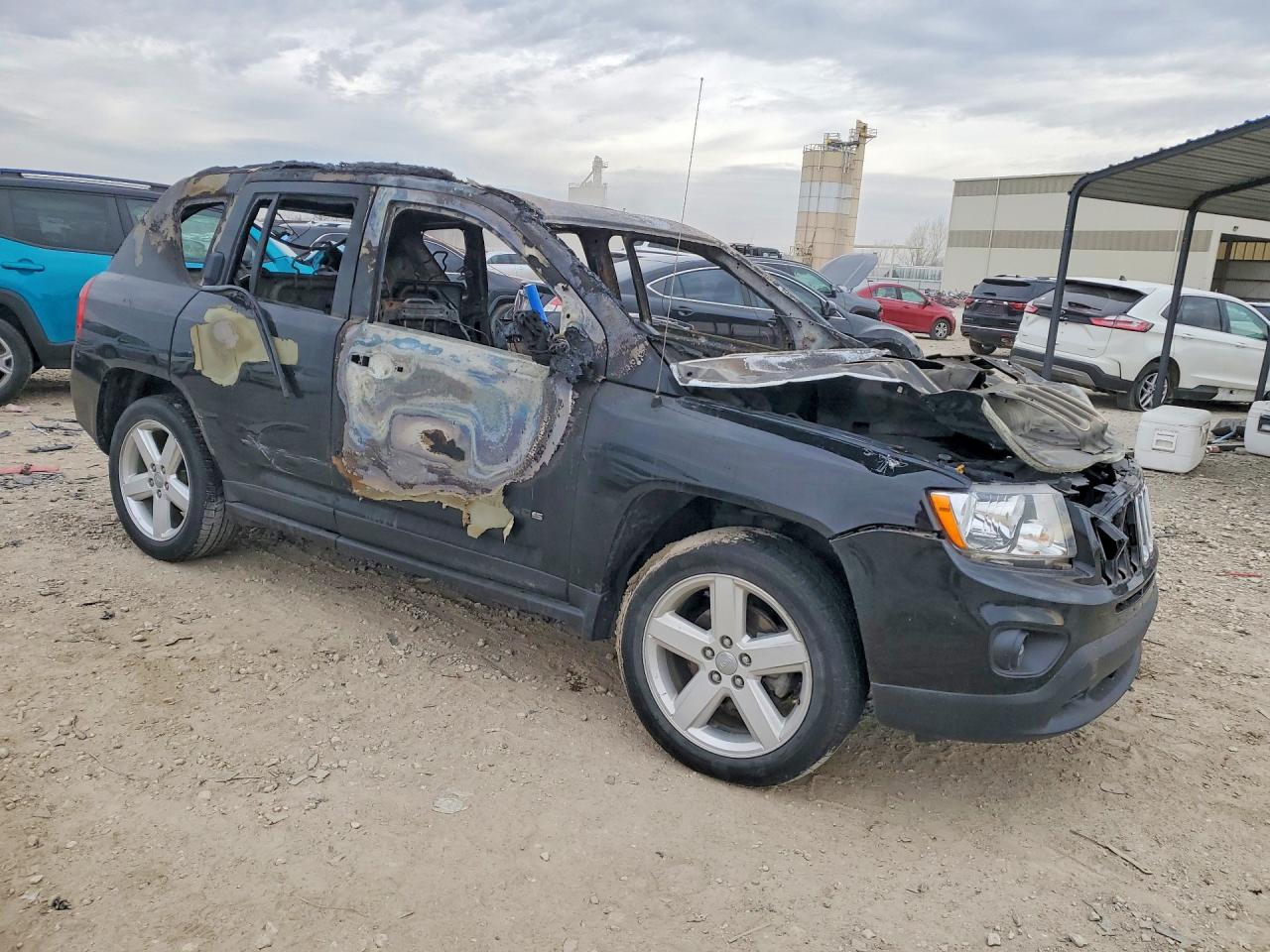 2013 Jeep Compass Limited Black vin: 1C4NJDCB8DD281051