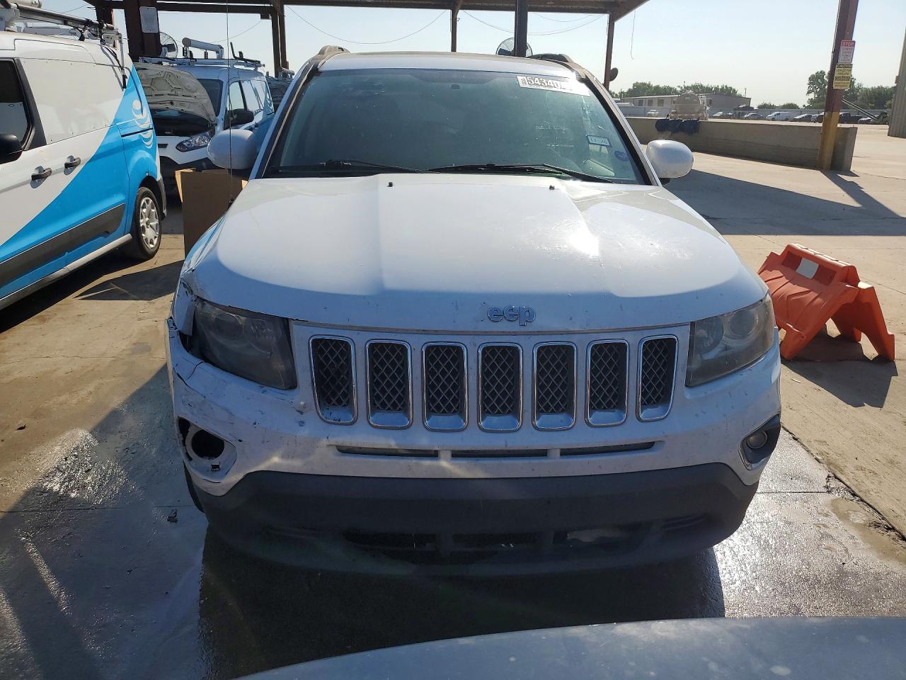 2014 Jeep Compass Limited Белый vin: 1C4NJDCB8ED705099