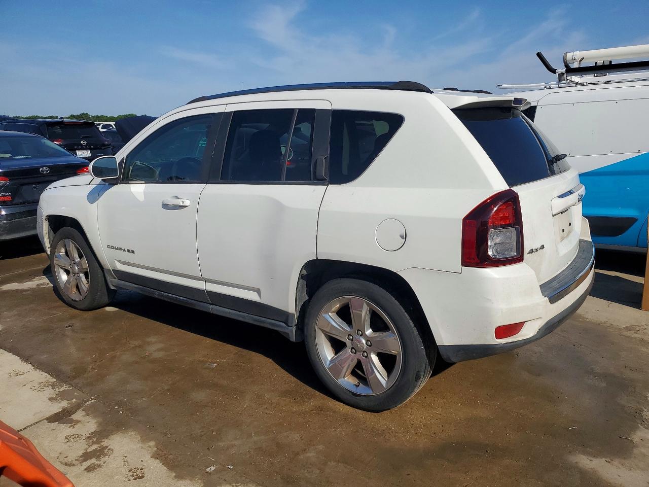 2014 Jeep Compass Limited Белый vin: 1C4NJDCB8ED705099