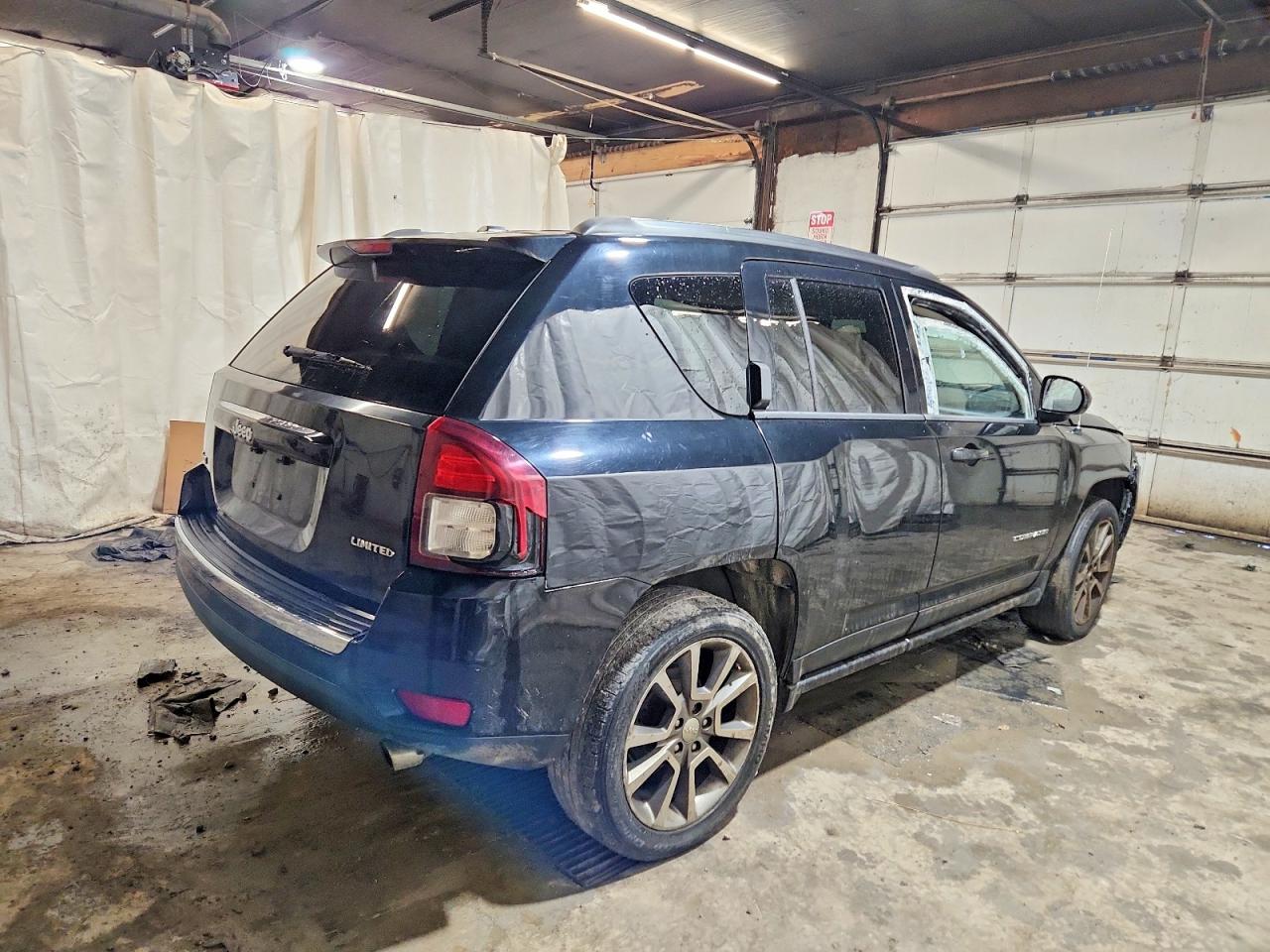 2014 Jeep Compass Limited Black vin: 1C4NJDCB8ED730861
