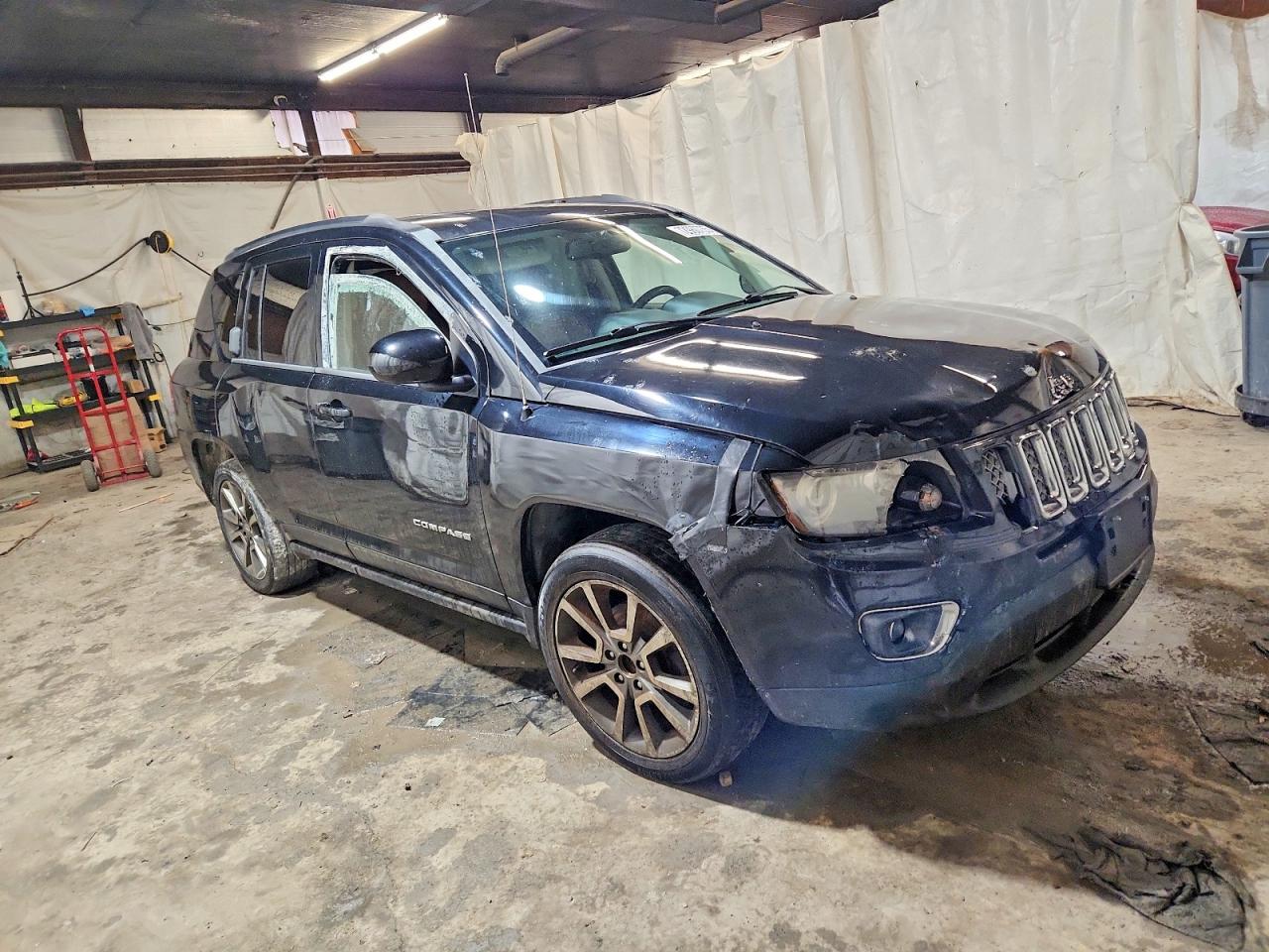 2014 Jeep Compass Limited Black vin: 1C4NJDCB8ED730861