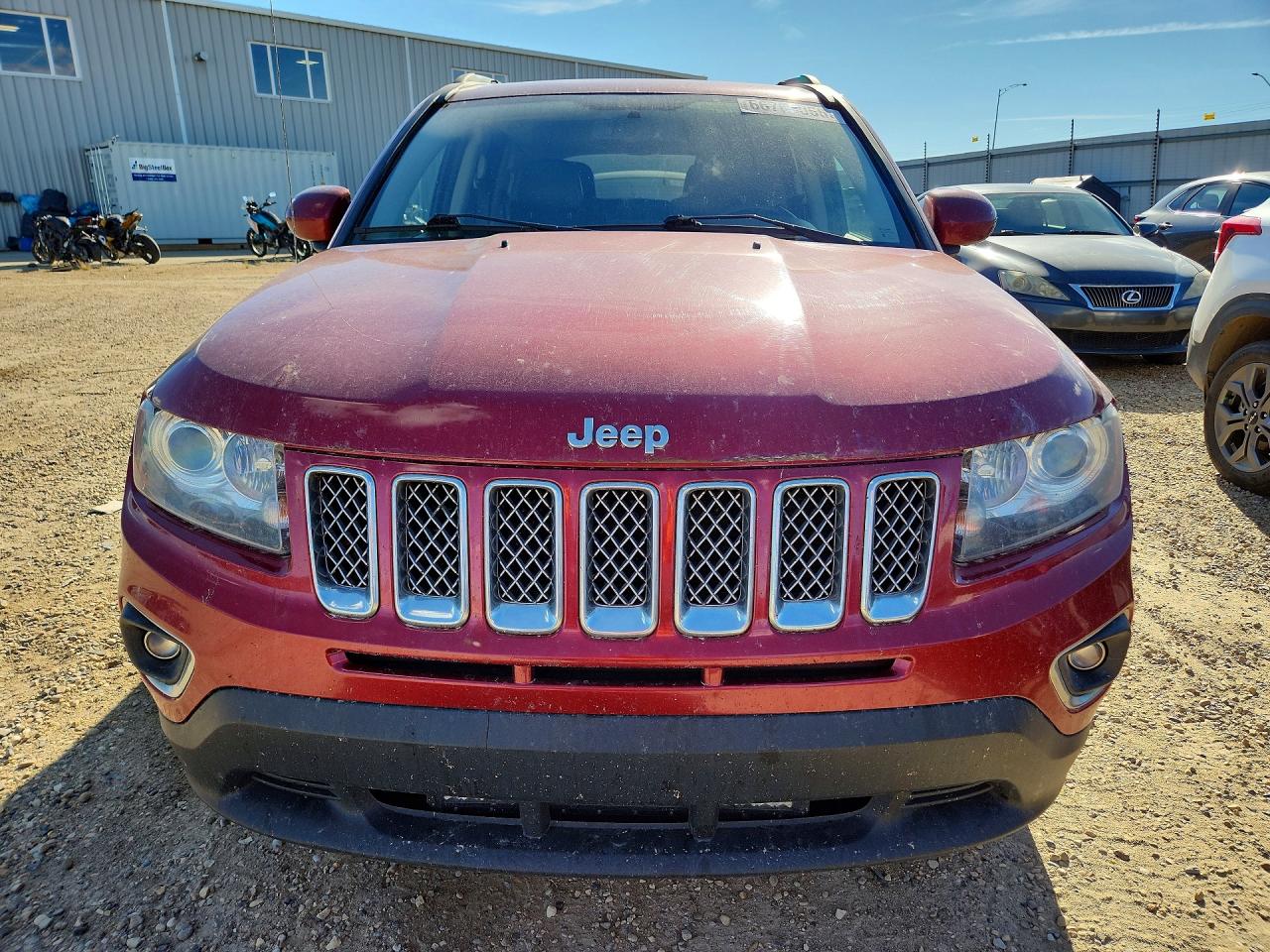 2014 Jeep Compass Limited Красный vin: 1C4NJDCB9ED650713