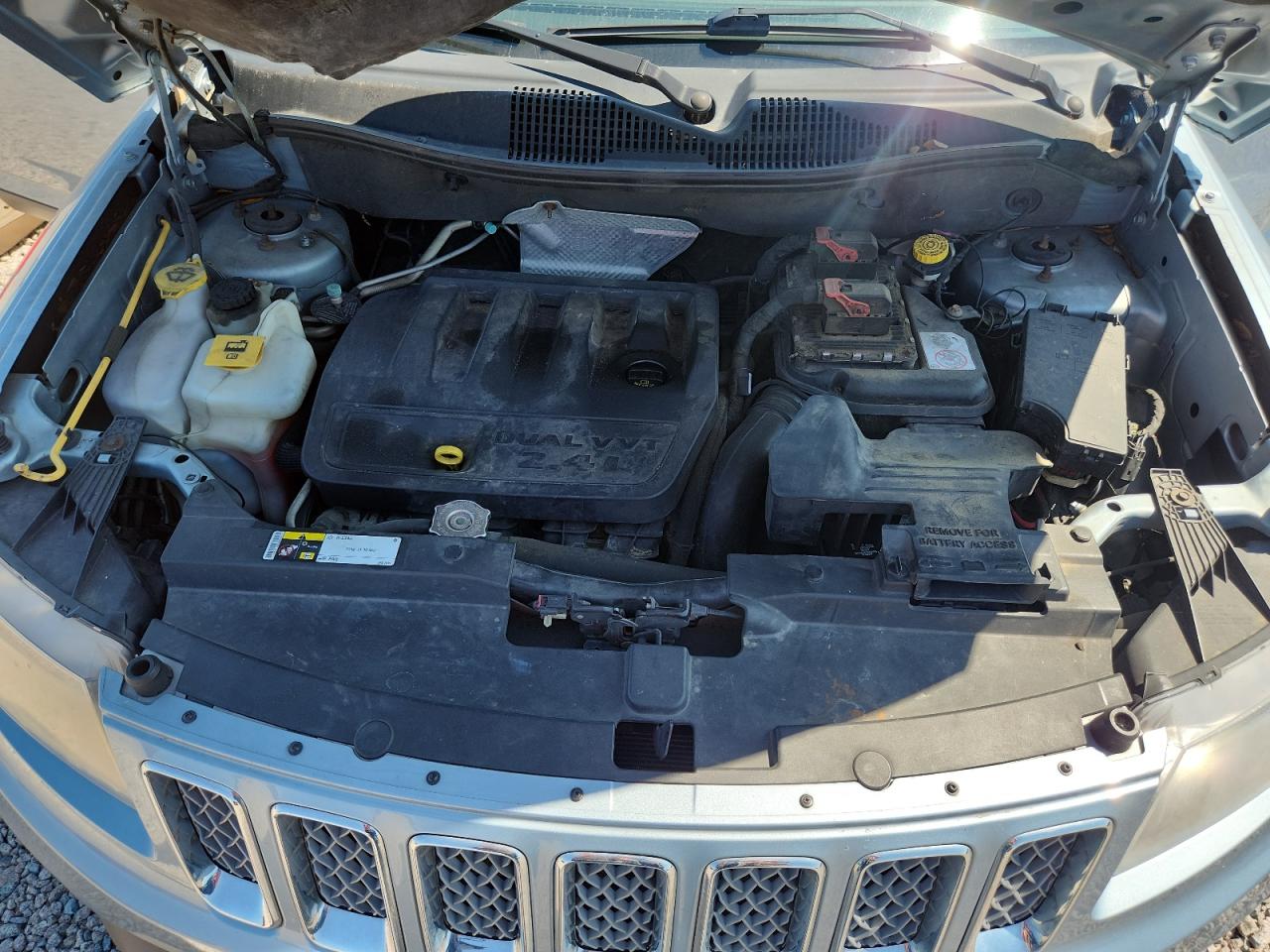 2014 Jeep Compass Limited Синий vin: 1C4NJDCBXED512923