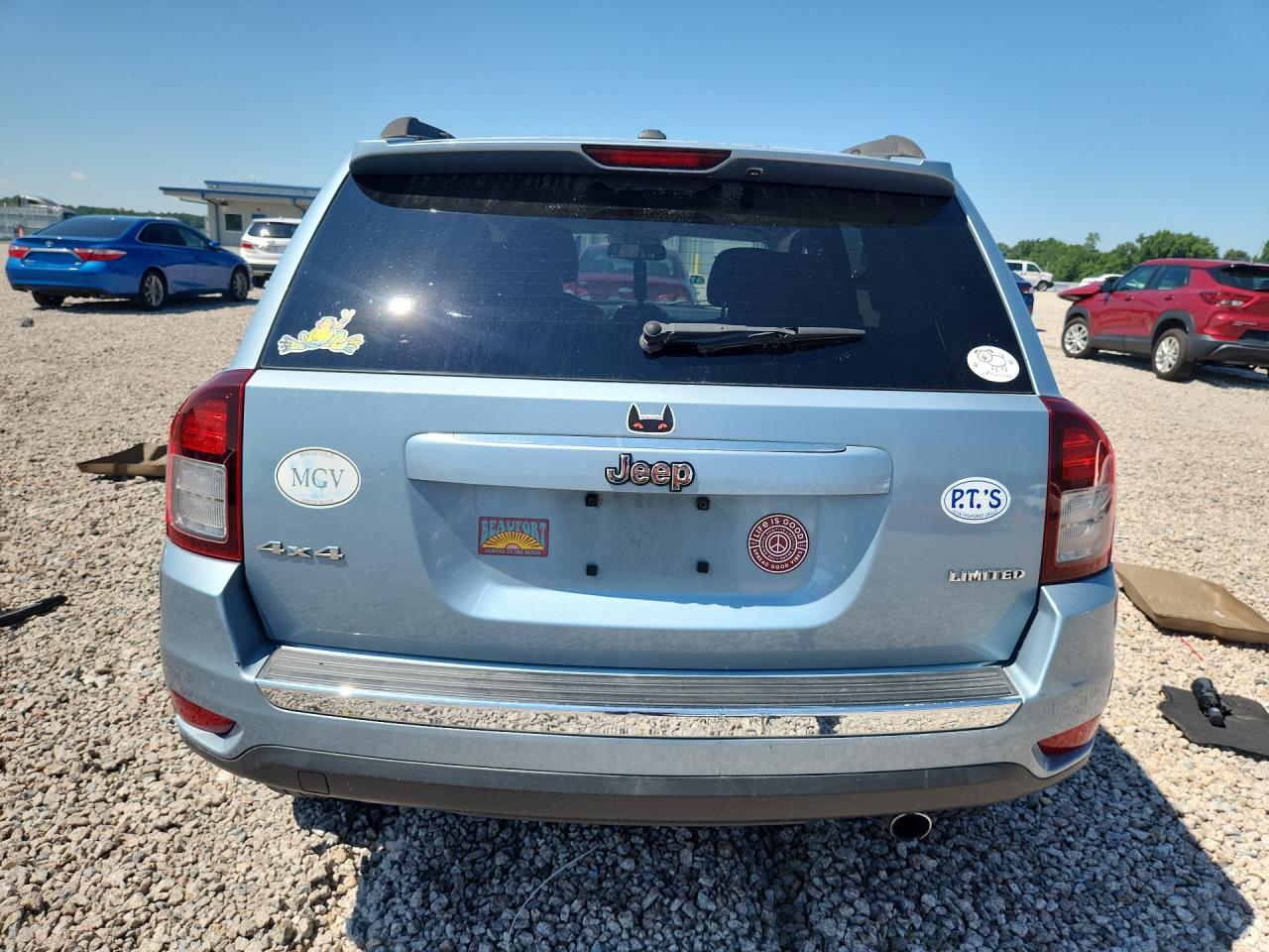 2014 Jeep Compass Limited Синий vin: 1C4NJDCBXED512923