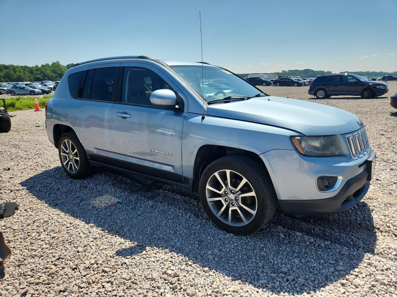 2014 Jeep Compass Limited Синий vin: 1C4NJDCBXED512923