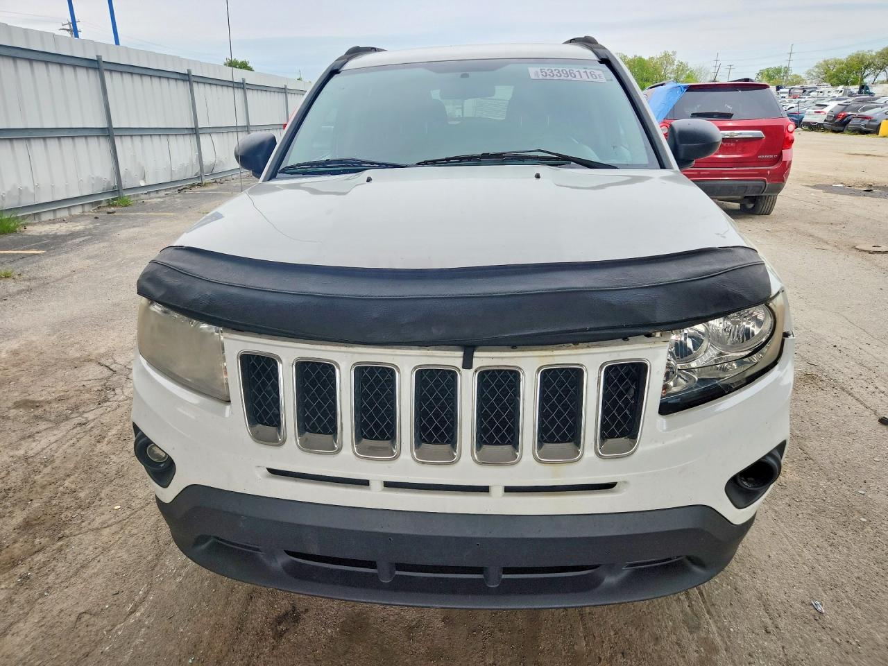 2012 Jeep Compass Latitude White vin: 1C4NJDEB0CD655969